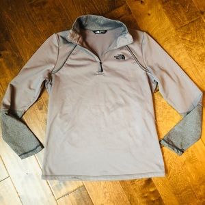 North Face half zip pullover
